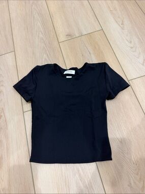 Aritzia babaton black fitted tshirt!